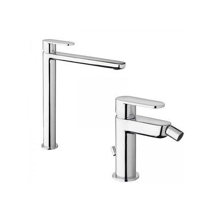 Paffoni Candy miscelatore lavabo alto + bidet c/scarico by CeramicStore | Lo specialista del tuo bagno