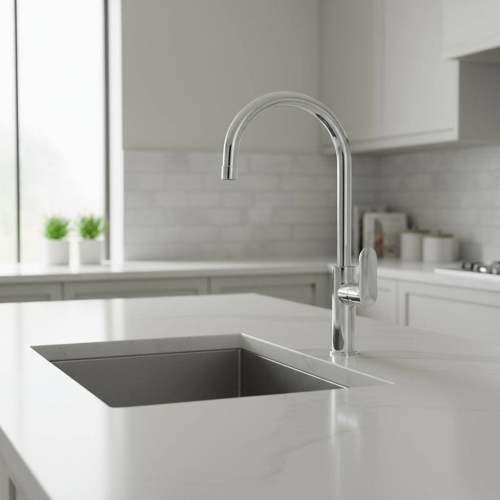 Miscelatore Cucina con canna alta orientabile Paffoni Candy CA180CR by CeramicStore | Lo specialista del tuo bagno