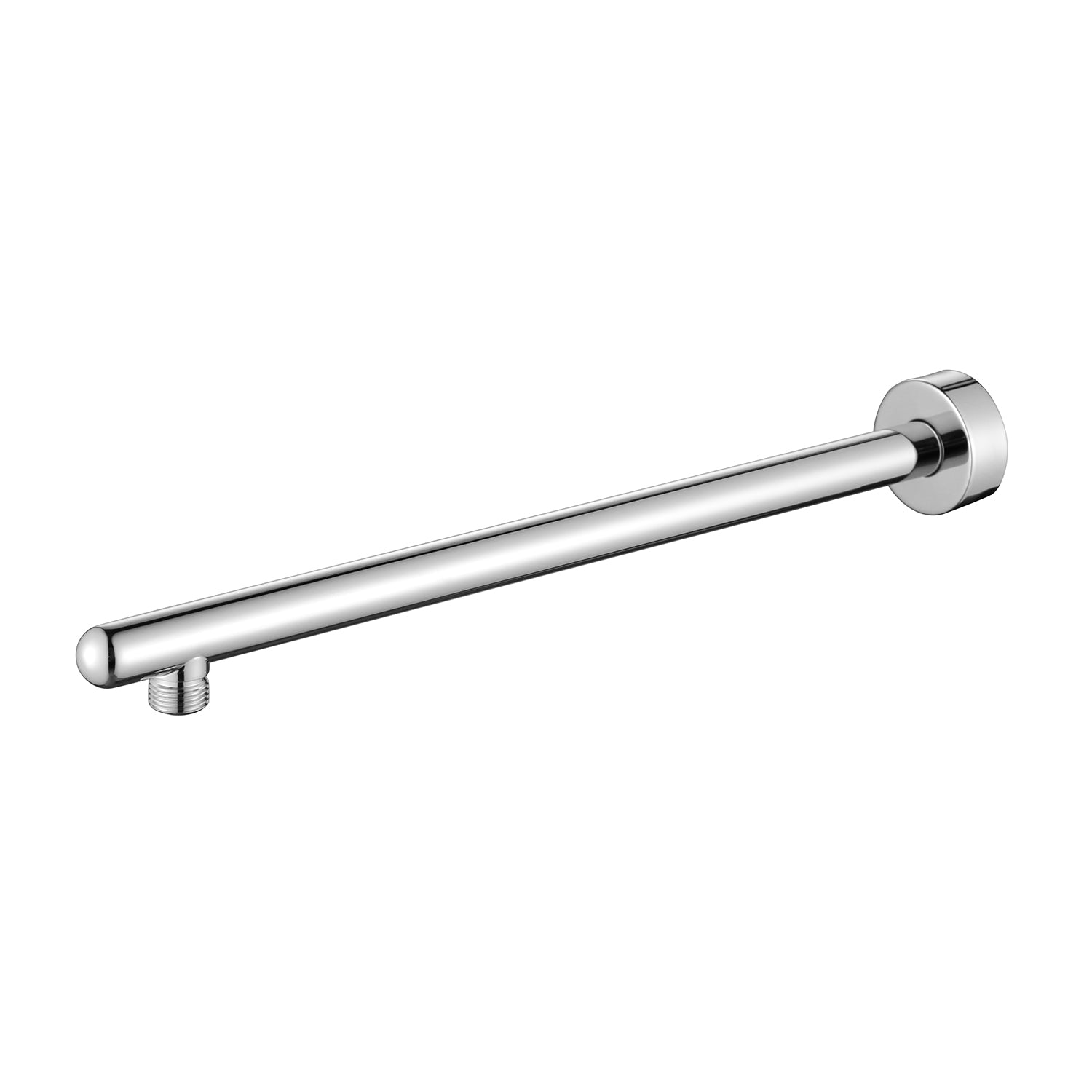 Braccio doccia tondo lungo 40 cm in ottone cromato lucido by CeramicStore | Lo specialista del tuo bagno