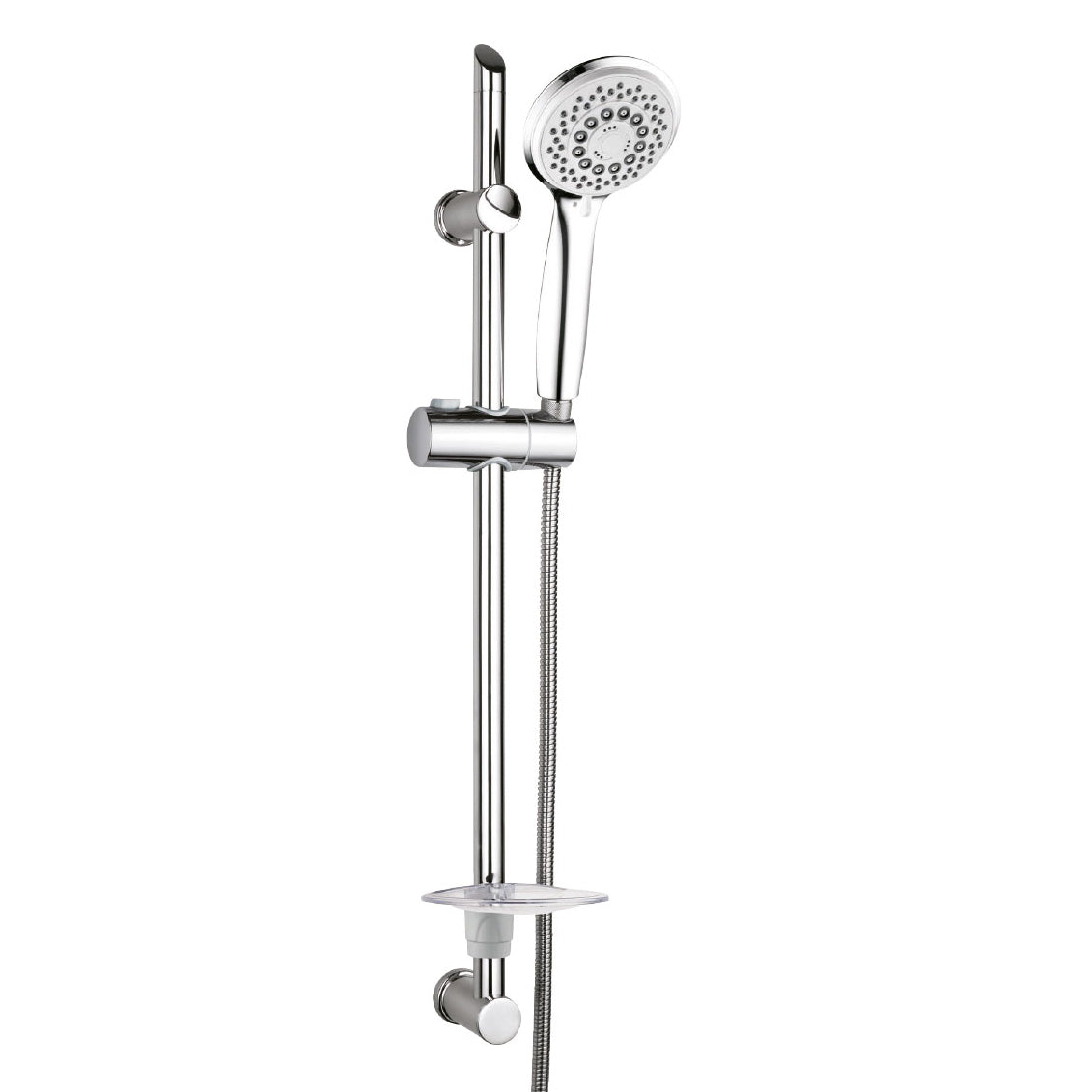 Saliscendi doccia con supporto superiore adattabili e doccetta multifunzione a 5 getti by CeramicStore | Lo specialista del tuo bagno