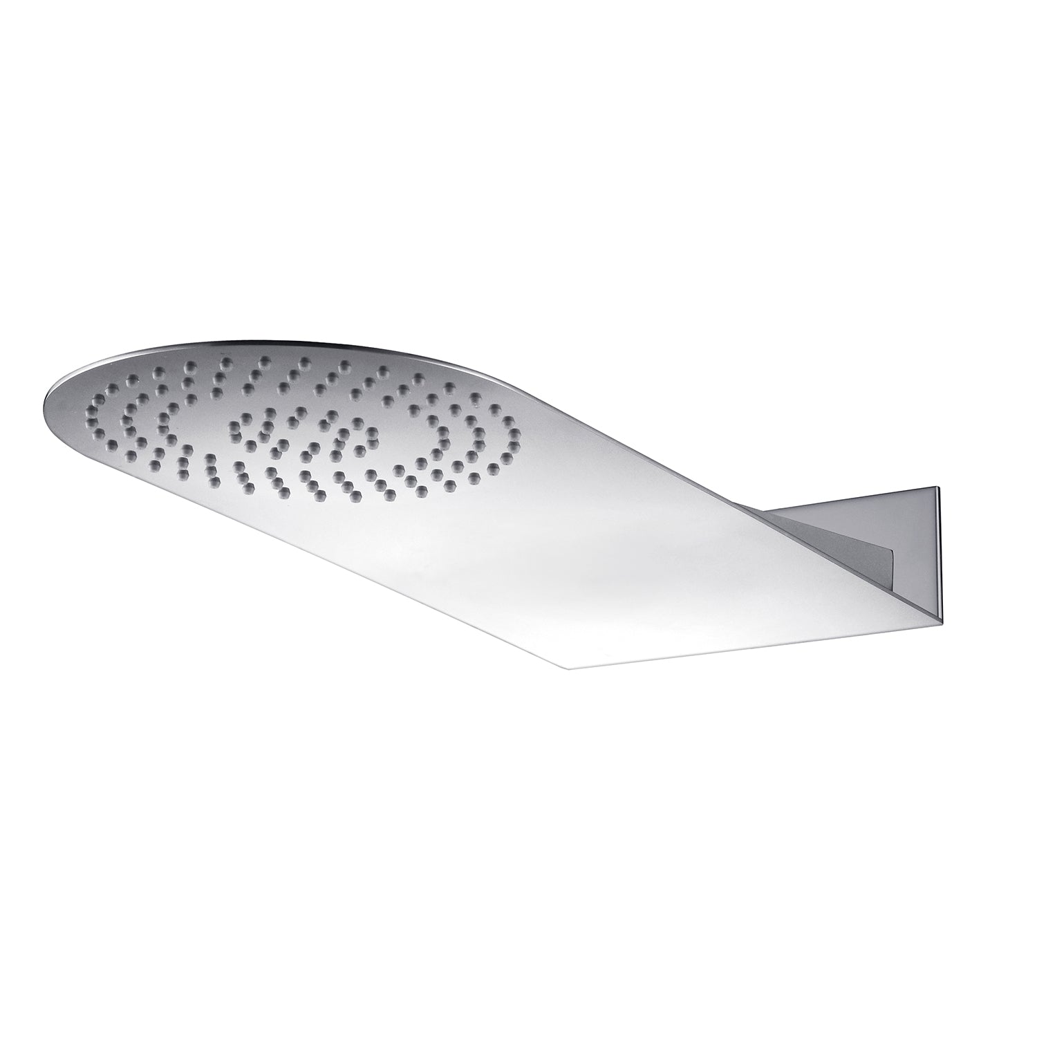Composizione doccia con soffione tondo 50x22 acciaio inox, set duplex e miscelatore termostatico by CeramicStore | Lo specialista del tuo bagno