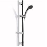 Saliscendi doccia Paffoni con asta in metallo modello Trieste con doccetta monogetto by CeramicStore | Lo specialista del tuo bagno