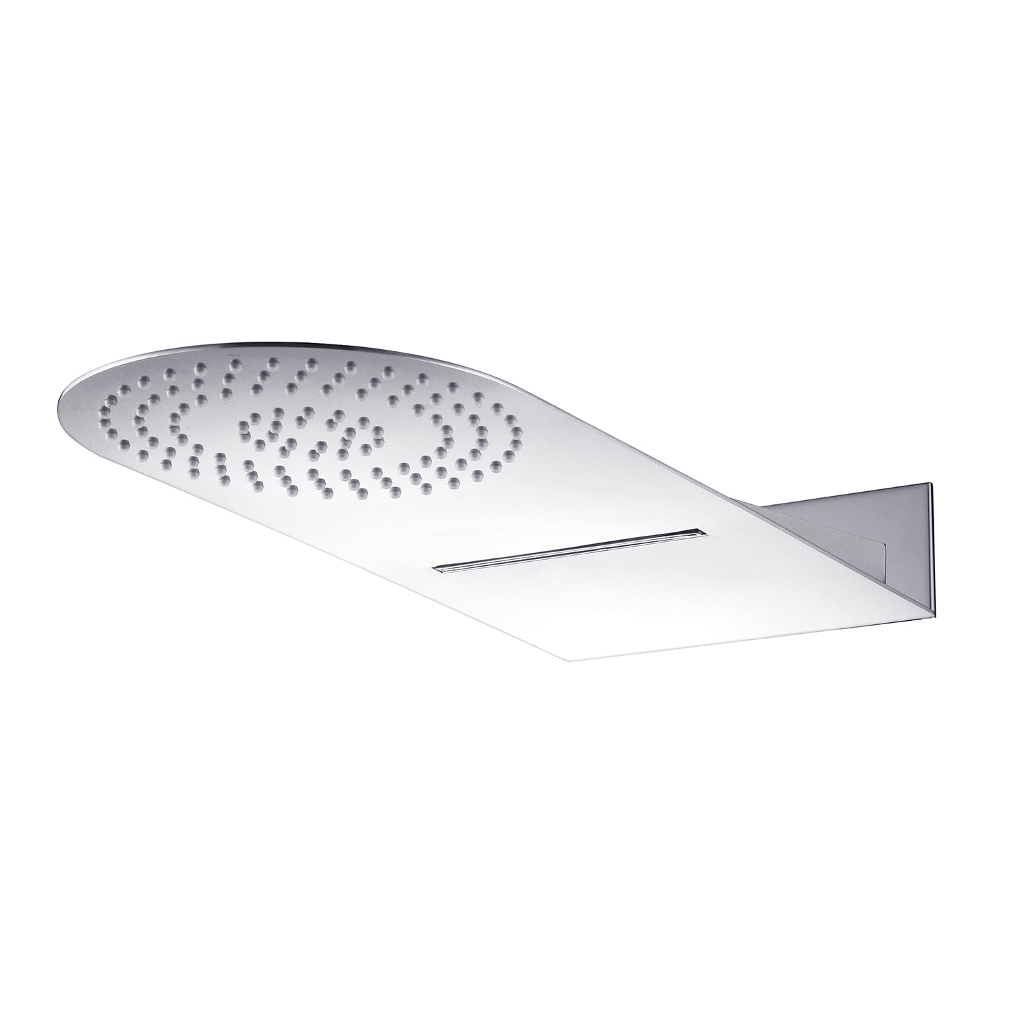 Composizione doccia con soffione 50x22 con cascata con set duplex e miscelatore termostatico by CeramicStore | Lo specialista del tuo bagno