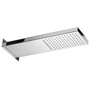 Soffione doccia Paffoni in metallo cromato con ugelli anticalcare e cascata by CeramicStore | Lo specialista del tuo bagno