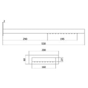 Soffione doccia Paffoni in metallo cromato con ugelli anticalcare e cascata by CeramicStore | Lo specialista del tuo bagno