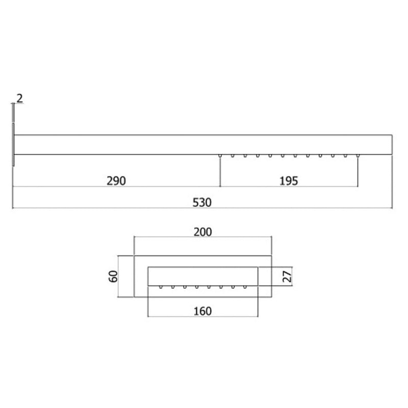 Soffione doccia Paffoni in metallo cromato con ugelli anticalcare e cascata by CeramicStore | Lo specialista del tuo bagno