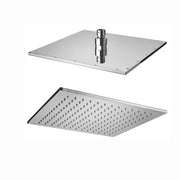 Soffione doccia quadro anticalcare Paffoni King 30x30 cm in metallo by CeramicStore | Lo specialista del tuo bagno