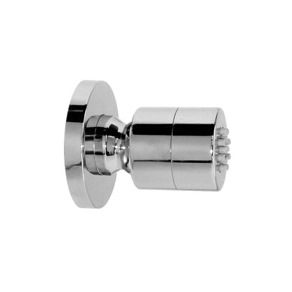 Soffione cilindrico con snodo da parete in metallo cromo Paffoni ZSOF061CR by CeramicStore | Lo specialista del tuo bagno