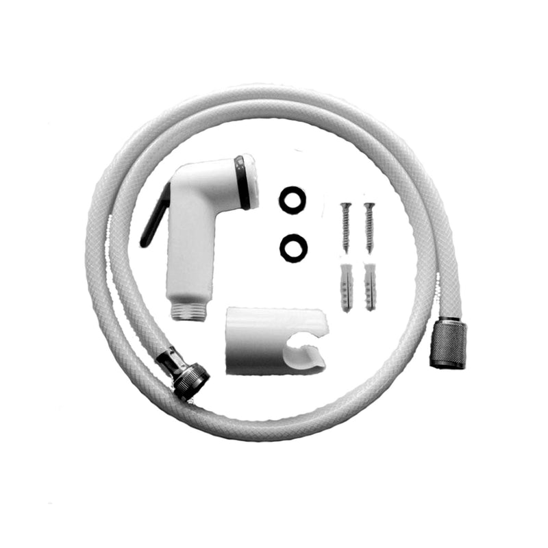 Doccetta igienica bianca per bidet completa di supporto Paffoni ZACC280CR by CeramicStore | Lo specialista del tuo bagno