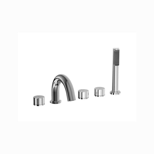 Batteria bordo vasca 5 fori serie JO codice JO044CR Cromo Paffoni by CeramicStore | Lo specialista del tuo bagno