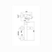 Miscelatore vasca codice JK022CR senza duplex serie Joker Cromo Paffoni by CeramicStore | Lo specialista del tuo bagno