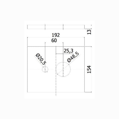 Miscelatore incasso con deviatore PBOX 015 codice LESBOX015CR piastra ABS leva serie Level Cromo Paffoni by CeramicStore | Lo specialista del tuo bagno