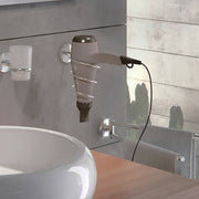 Porta asciugacapelli Gedy Eros in acciaio inox by CeramicStore | Lo specialista del tuo bagno