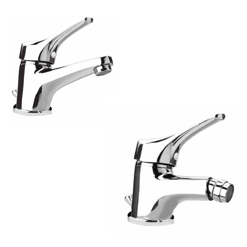 Set di miscelatori da bagno per lavabo e Bidet Derby cartuccia ceramica by Argo Rubinetterie by CeramicStore | Lo specialista del tuo bagno