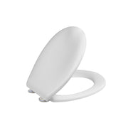 Sedile wc in termoindurente per vaso Sbordoni serie Fabia con cerniere regolabili normal close