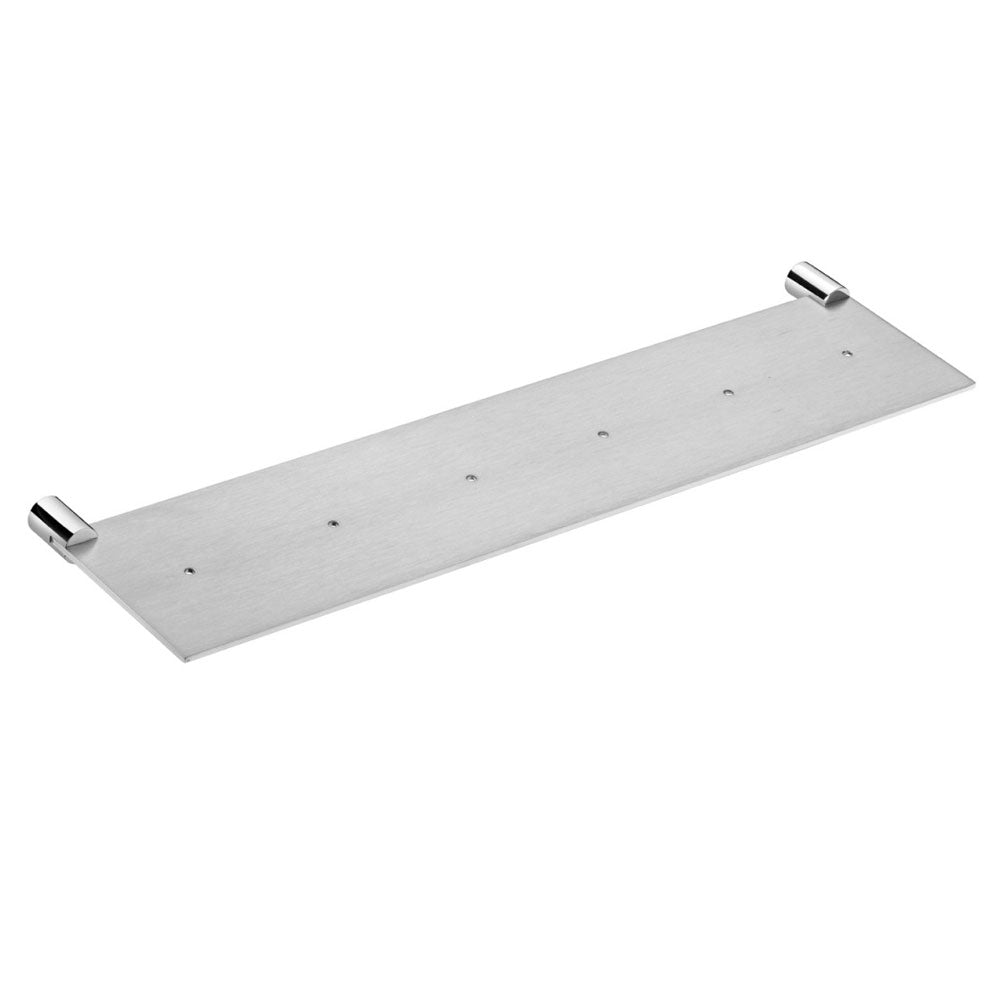 Mensola a muro in acciaio inox lucido della collezione 'Logic' by Cosmic 10