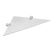 Mensola sospesa ad angolo in acciaio inox satinato della collezione 'Logic' by Cosmic by CeramicStore | Lo specialista del tuo bagno