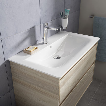 Lavabo top sospeso da 84 cm Ideal Standard Connect AIR bianco by CeramicStore | Lo specialista del tuo bagno