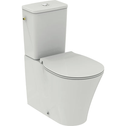 Vaso filomuro con cassetta Ideal Standard Connect Air con sedile a chiusura tradizionale