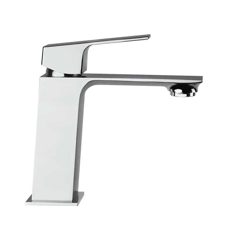 Miscelatore monocomando lavabo con scarico clic clac cromato lucido collezione BLADE di Mamoli Rubinetterie by CeramicStore | Lo specialista del tuo bagno