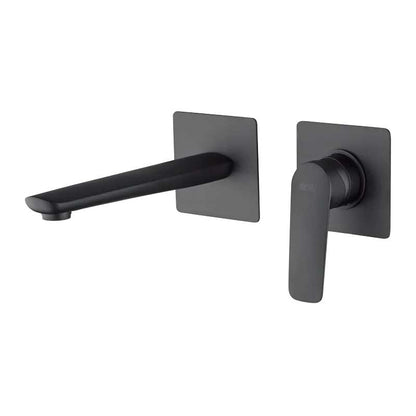 Miscelatore monocomando Lavabo Incasso finitura Nero Opaco collezione Penelope di Mamoli Rubinetterie by CeramicStore | Lo specialista del tuo bagno