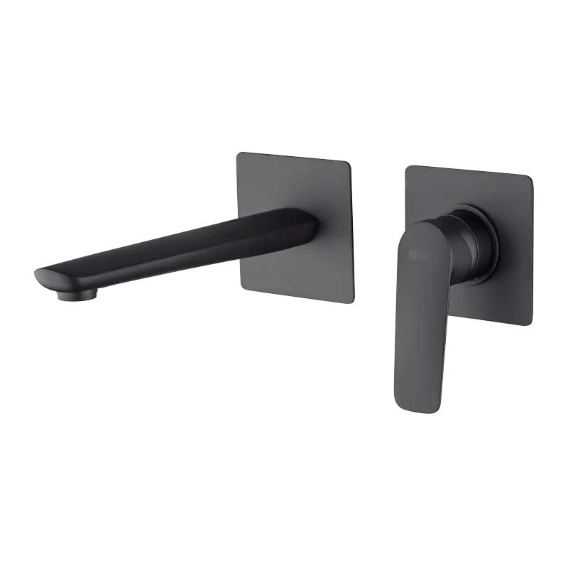 Miscelatore monocomando Lavabo Incasso finitura Nero Opaco collezione Penelope di Mamoli Rubinetterie by CeramicStore | Lo specialista del tuo bagno