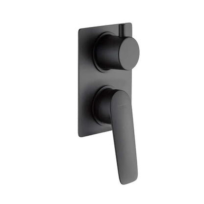 Miscelatore Doccia incasso con Deviatore finitura Nero Opaco collezione Penelope di Mamoli Rubinetterie by CeramicStore | Lo specialista del tuo bagno