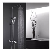 Colonna doccia con soffione ultrapiatto serie 'Cassio' by GME - Cromata by CeramicStore | Lo specialista del tuo bagno