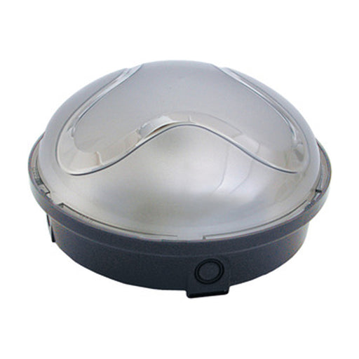 Plafoniera tonda in materiale termoplastico - Nero by CeramicStore | Lo specialista del tuo bagno