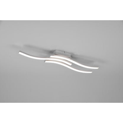 Plafoniera Led Route a 3 luci in Acciaio satinato by CeramicStore | Lo specialista del tuo bagno