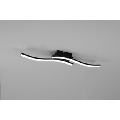 Plafoniera Led Route a 2 luci - Antracite by CeramicStore | Lo specialista del tuo bagno
