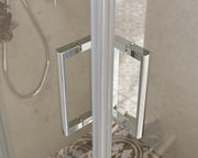Box doccia modello Camille 80x120 cm in vetro trasparente e porte scorrevoli by CeramicStore | Lo specialista del tuo bagno