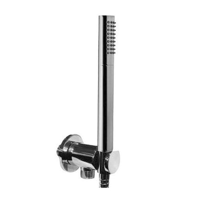 Kit doccia Paffoni serie Jocker con soffione miscelatore e doccetta cromati by CeramicStore | Lo specialista del tuo bagno