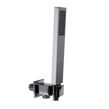 Kit doccia Paffoni serie Tilt con soffione miscelatore e doccetta cromati by CeramicStore | Lo specialista del tuo bagno