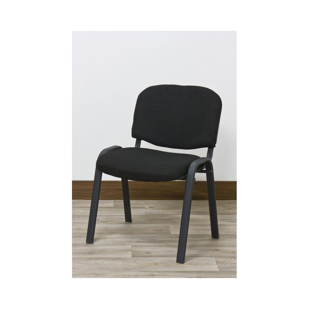 Sedia da ufficio modello Work con seduta e schienale imbottiti - Nero by CeramicStore | Lo specialista del tuo bagno