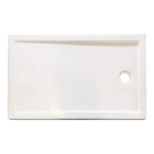 Piatto doccia rettangolare IdealStar 70x140 in resina speciale altezza 4 cm by CeramicStore | Lo specialista del tuo bagno