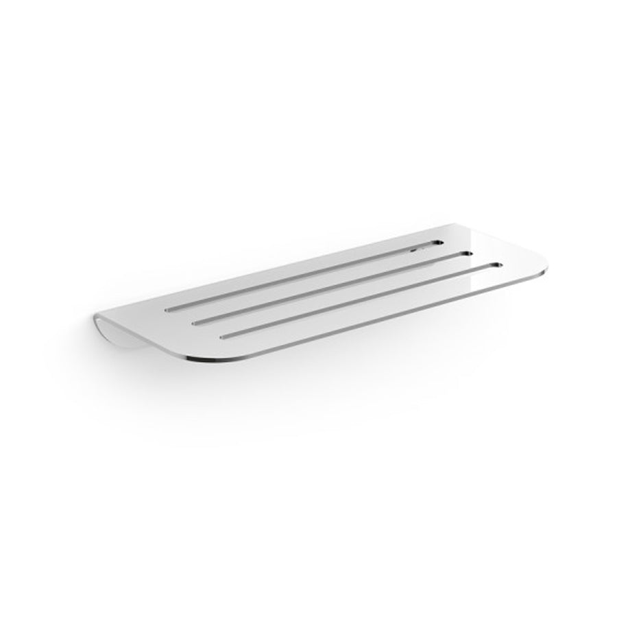 Mensola doccia in acciaio inox Lucido Lineabeta collezione Roersa da cm 30