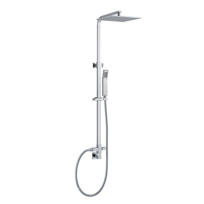 Colonna doccia 30x18mm con deviatore, soffione e presa acqua a muro by CeramicStore | Lo specialista del tuo bagno