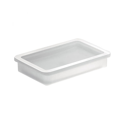Porta sapone in vetro acidato collezione Lulà¹ di Colombo Design by CeramicStore | Lo specialista del tuo bagno