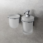 Porta bicchiere in ottone collezione Luna di Colombo Design