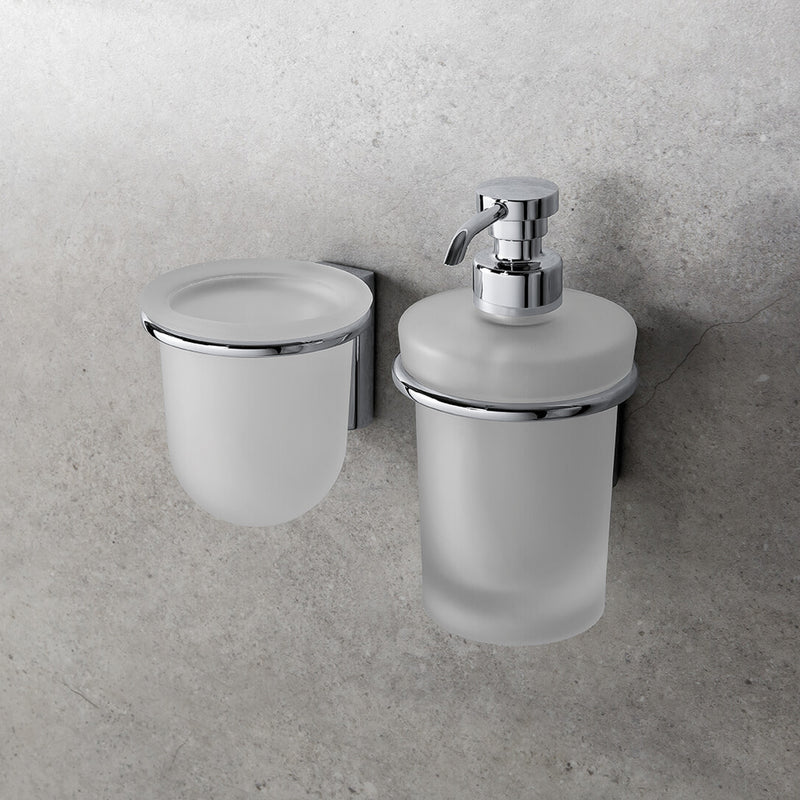Porta bicchiere in ottone collezione Luna di Colombo Design