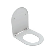 Copriwater Soft Close per vaso Filomuro BathCore serie Infinity color Bianco Opaco