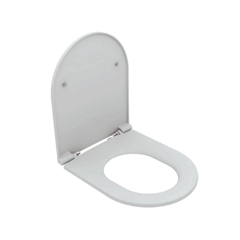 Copriwater Soft Close per vaso Filomuro BathCore serie Infinity color Bianco Lucido