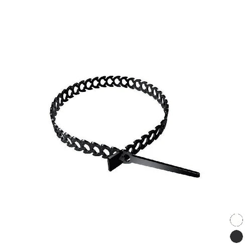 20 pz fascette flexi-fix multiuso mm 9 x 320 bianca