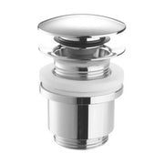 Piletta click clack UNIVERSALE per lavabi con troppo pieno ottone cromato by CeramicStore | Lo specialista del tuo bagno