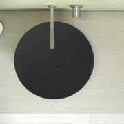 Lavabo da appoggio nero opaco Ceramica Globo T-Edge à˜ 37 h.16 cm