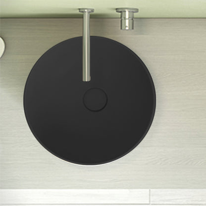Lavabo da appoggio nero opaco Ceramica Globo T-Edge à˜ 37 h.16 cm