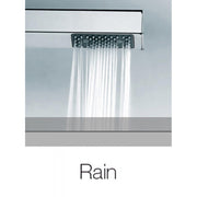 Bossini set doccia saliscendi squadrato con doccetta Cube D91001 by CeramicStore | Lo specialista del tuo bagno