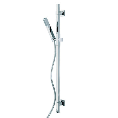 Bossini set doccia saliscendi squadrato con doccetta Cube D91001 by CeramicStore | Lo specialista del tuo bagno