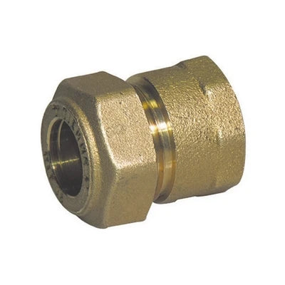 Raccordo diritto o-ring femmina tiemme gas 1/2 x 14 -conf